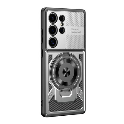 Hülle für Samsung Galaxy S23 Ultra S918, Techsuit, RuggedCam, Grau