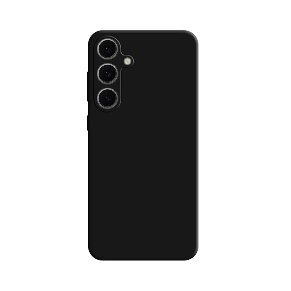 Coque pour Samsung Galaxy S24 FE S721, 3MK, Silicone, Noire