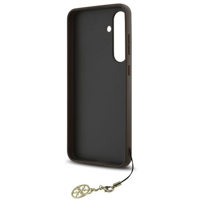 Hülle für Samsung Galaxy S24 FE S721, Guess, 4G Charm, Braun