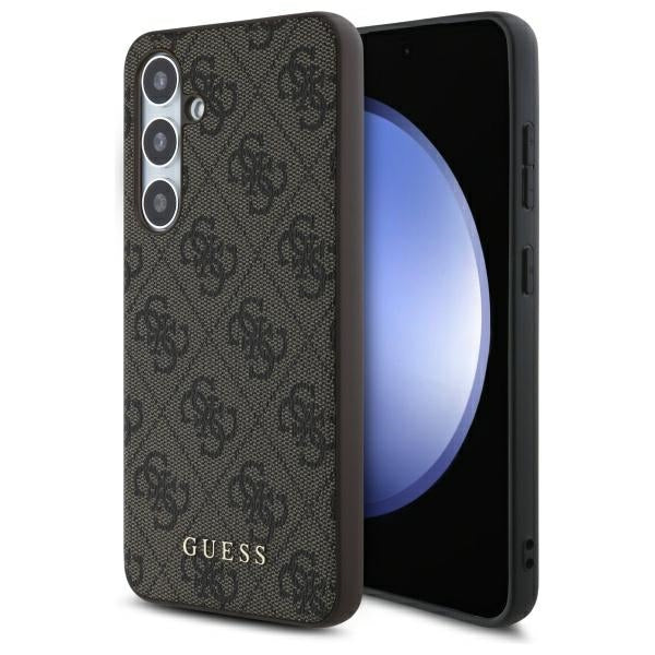 Hoesje voor Samsung Galaxy S24 FE S721, Guess, 4G Classic, Bruin