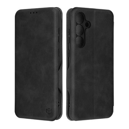 Coque pour Samsung Galaxy S24 FE S721, Techsuit, Safe Wallet Plus, Noire