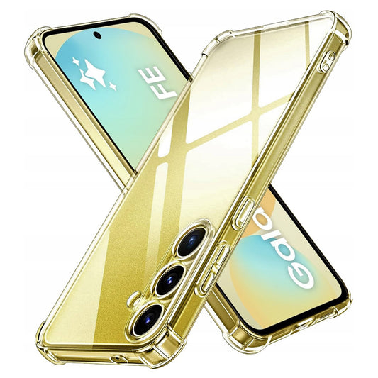 Hoes voor Samsung Galaxy S24 FE S721, Techsuit, Schokbestendig Helder, Transparant