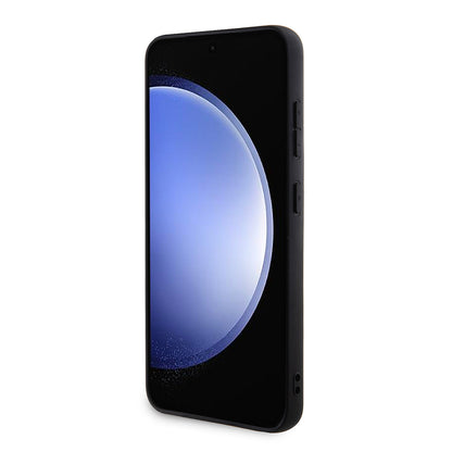 Hoes voor Samsung Galaxy S24+ S926, Guess, 4G Stripe, Zwart