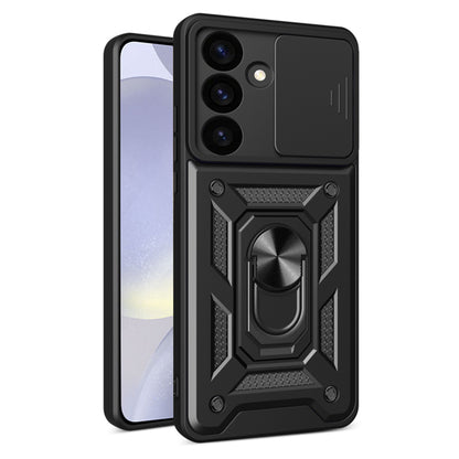 Coque pour Samsung Galaxy S24+ S926, Techsuit, CamShield, Noire