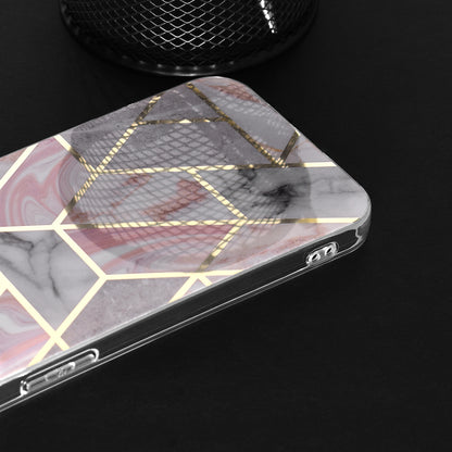 Coque pour Samsung Galaxy S24+ S926, Techsuit, Marble, Rose
