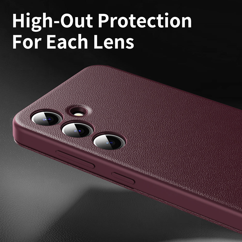 Case for Samsung Galaxy S24+ S926, Techsuit, SmartView, Red
