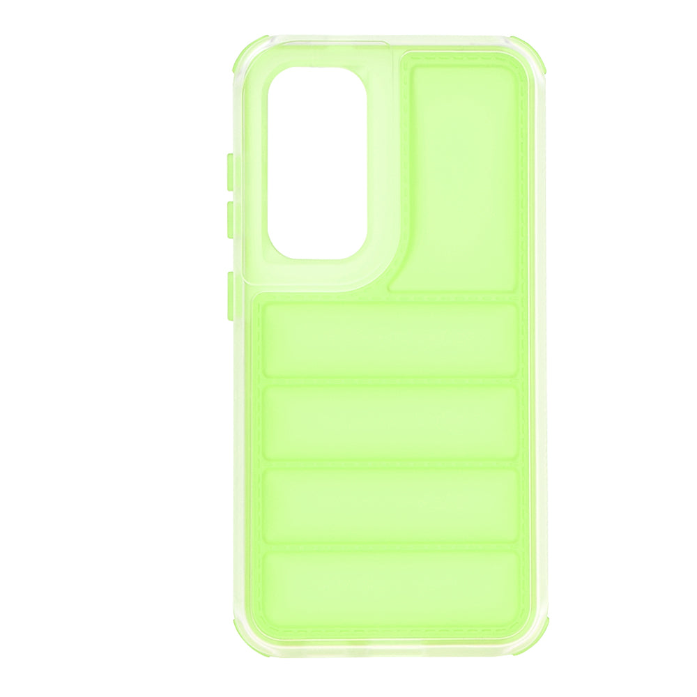 Coque pour Samsung Galaxy S24+ S926, Techsuit, Wave Shield, Vert