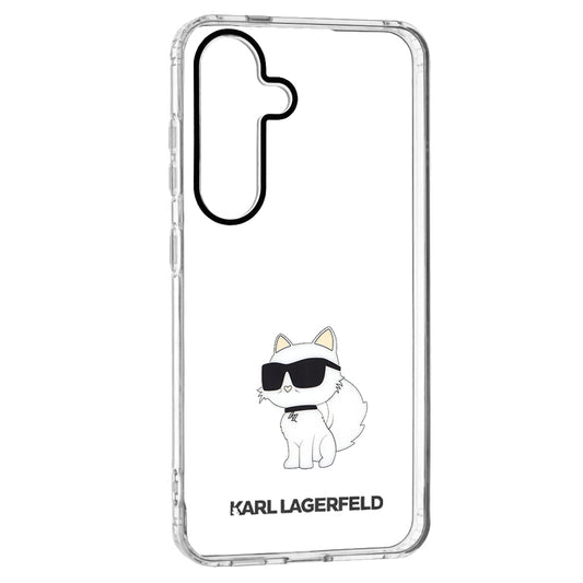 Hülle für Samsung Galaxy S24 S921, Karl Lagerfeld, IML Luxury Choupette, Transparent