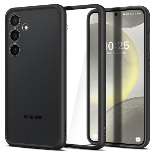 Hülle für Samsung Galaxy S24 S921, Spigen, Ultra Hybrid, Mattschwarz ACS07352
