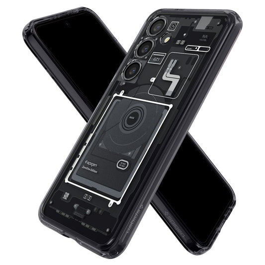 Hülle für Samsung Galaxy S24 S921, Spigen, Ultra Hybrid Zero One, Mattschwarz ACS07350