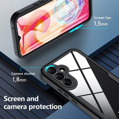 Hoes voor Samsung Galaxy S24 S921, Techsuit, ColorVerse 360, Zwart