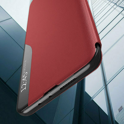 Hülle für Samsung Galaxy S24 S921, Techsuit, eFold, Rot