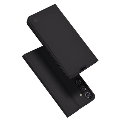 Coque pour Samsung Galaxy S24 S921, Techsuit, Magskin Book, Noire