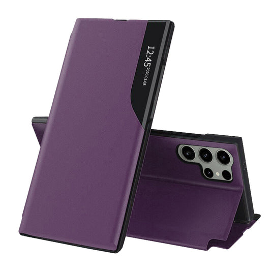Coque pour Samsung Galaxy S24 Ultra S928, Techsuit, eFold, Violet