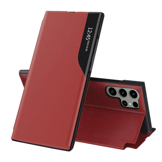 Hoes voor Samsung Galaxy S24 Ultra S928, Techsuit, eFold, Rood