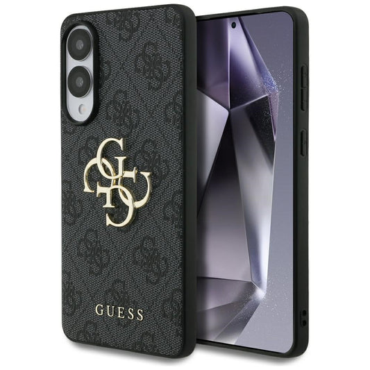 Étui pour Samsung Galaxy S25 Edge S937, Guess, Big 4G Logo Classic, Noir
