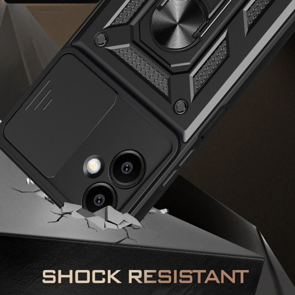 Hoes voor Samsung Galaxy S25 Edge S937, Techsuit, CamShield, Groen