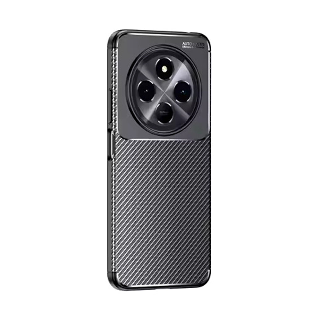 Hülle für Samsung Galaxy S25 Edge S937, Techsuit, CarbonFiber, Schwarz