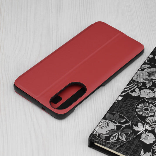 Coque pour Samsung Galaxy S25 Edge S937, Techsuit, eFold, Rouge