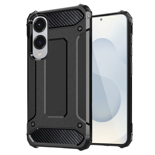 Hoes voor Samsung Galaxy S25 Edge S937, Techsuit, Hybrid Armor, Zwart