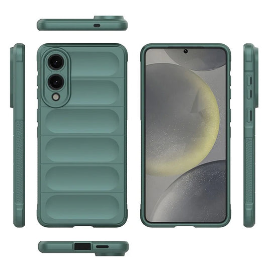 Hülle für Samsung Galaxy S25 Edge S937, Techsuit, Magic Shield, Schwarz