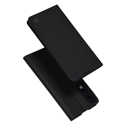 Hoes voor Samsung Galaxy S25 Edge S937, Techsuit, Magskin Book, Zwart