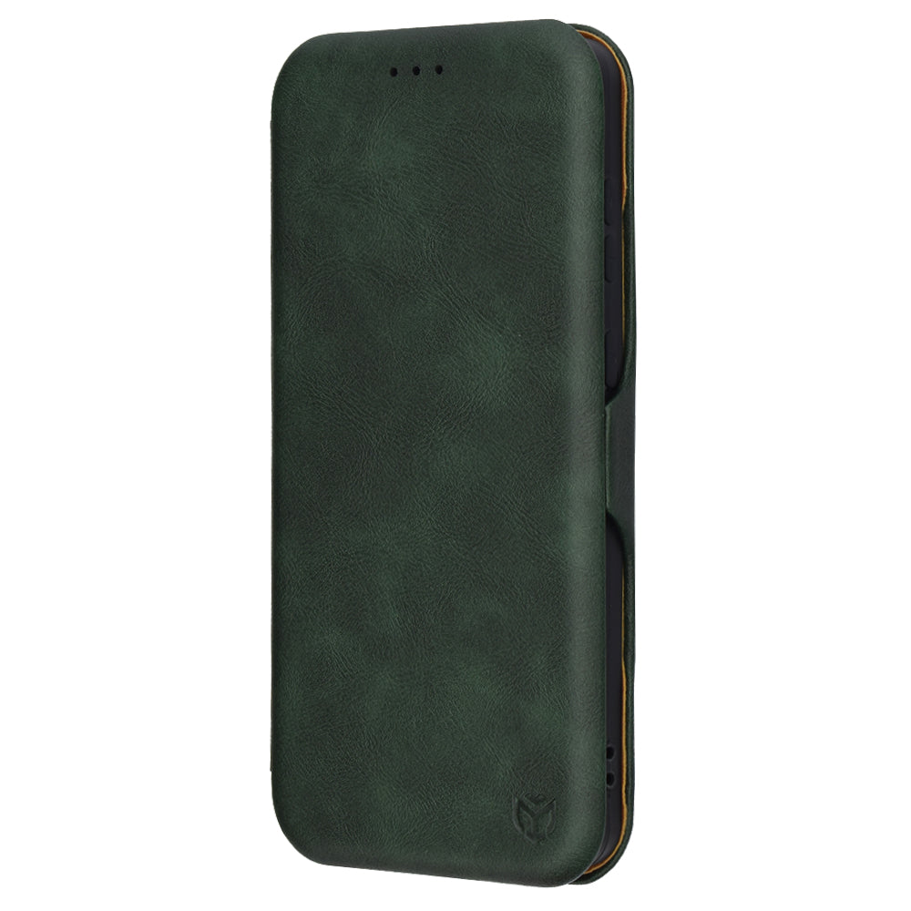 Hülle für Samsung Galaxy S25 Edge S937, Techsuit, Safe Wallet Plus, Grün