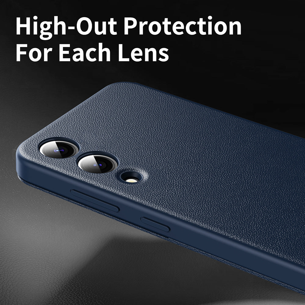 Hoes voor Samsung Galaxy S25 Edge S937, Techsuit, SmartView, Blauw