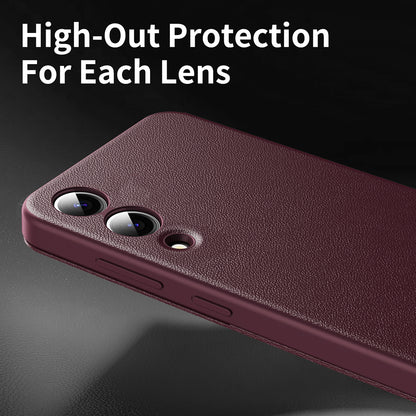 Hoes voor Samsung Galaxy S25 Edge S937, Techsuit, SmartView, Rood