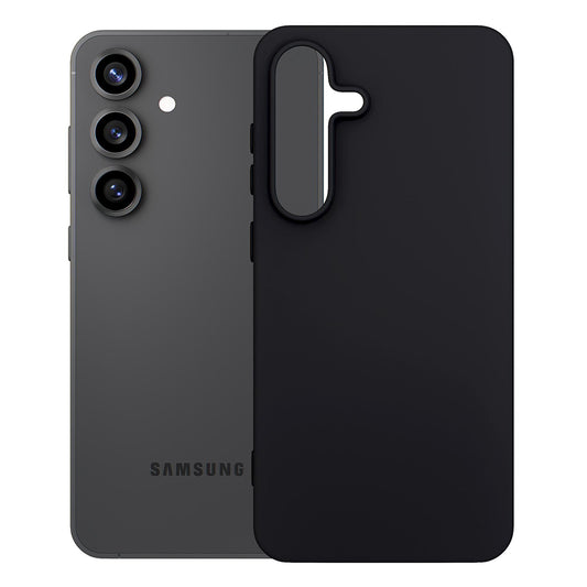 Coque pour Samsung Galaxy S25 FE, 3MK, Noire Mate