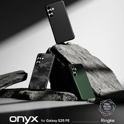 Hoes voor Samsung Galaxy S25 FE, Ringke, Onyx, Zwart