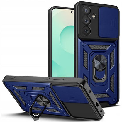 Étui pour Samsung Galaxy S25 FE, Techsuit, CamShield, Bleu