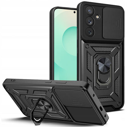 Coque pour Samsung Galaxy S25 FE, Techsuit, CamShield, Noire