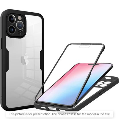 Hülle für Samsung Galaxy S25 FE, Techsuit, ColorVerse 360, Schwarz