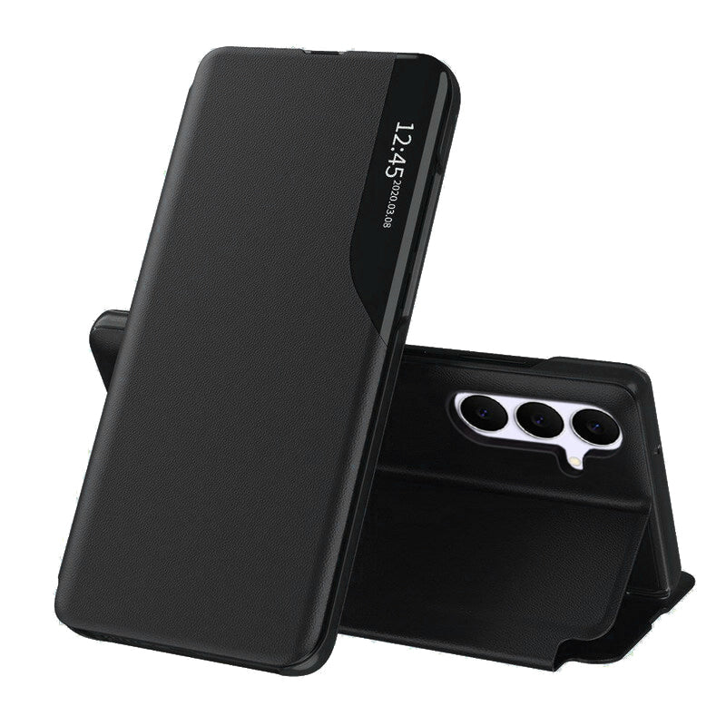 Case for Samsung Galaxy S25 FE, Techsuit, eFold, Black