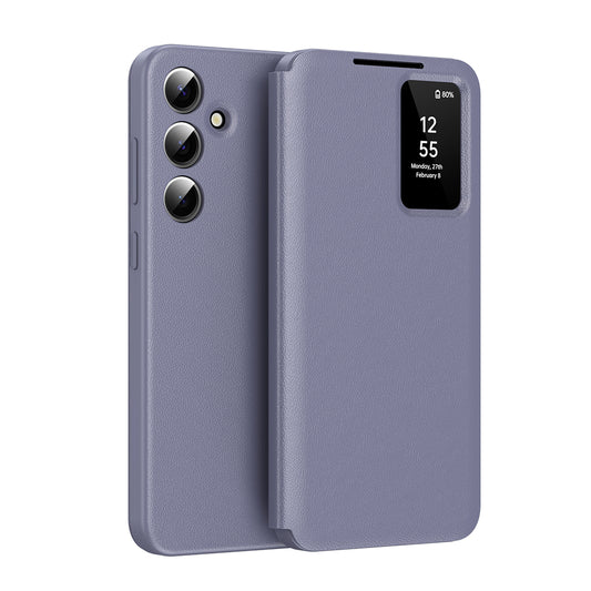 Coque pour Samsung Galaxy S25 FE, Techsuit, SmartView, Violet