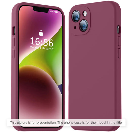 Hoes voor Samsung Galaxy S25 FE, Techsuit, SoftFlex, Bessenrood