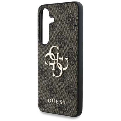 Hoes voor Samsung Galaxy S25+ S936, Guess, 4G Big Logo, Bruin