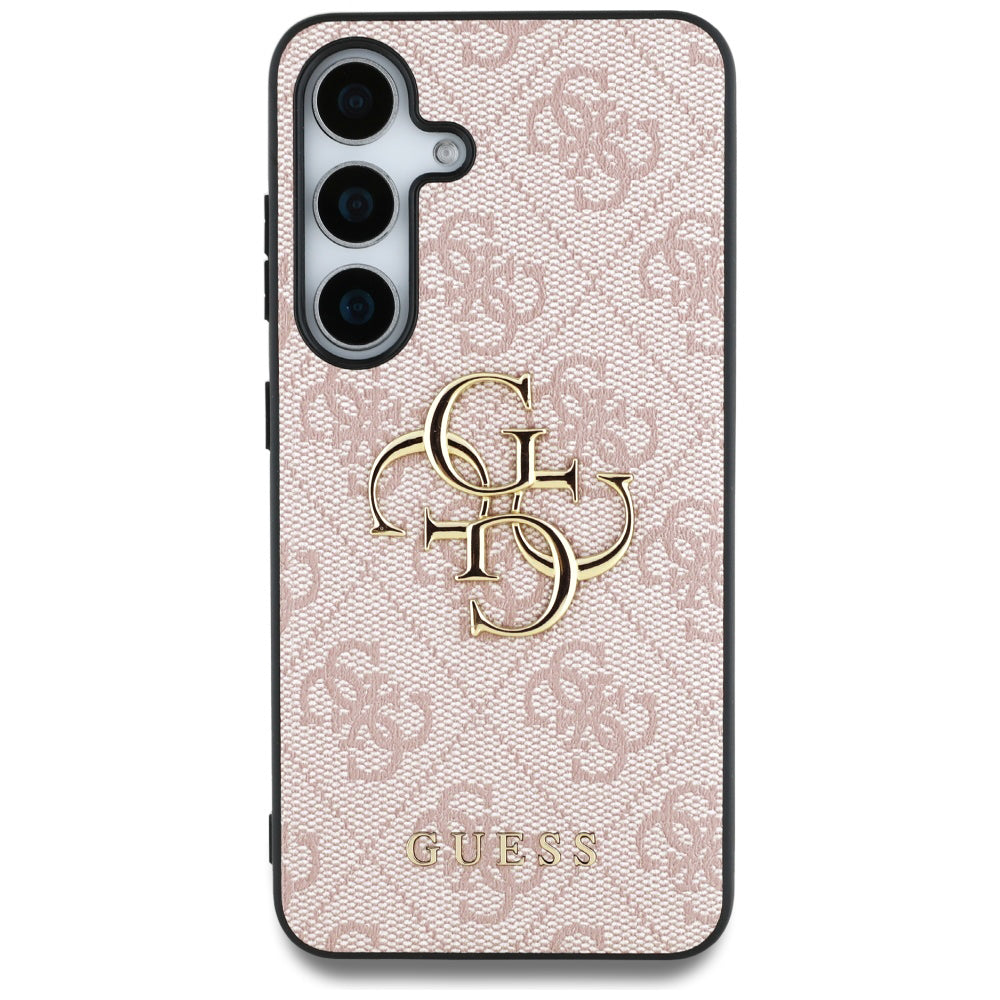 Hoesje voor Samsung Galaxy S25+ S936, Guess, 4G Big Logo, Roze