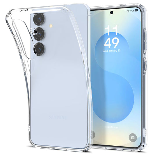 Hoes voor Samsung Galaxy S25+ S936, Spigen, Liquid Crystal, Transparant