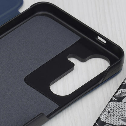 Hülle für Samsung Galaxy S25+ S936, Techsuit, eFold, Dunkelblau
