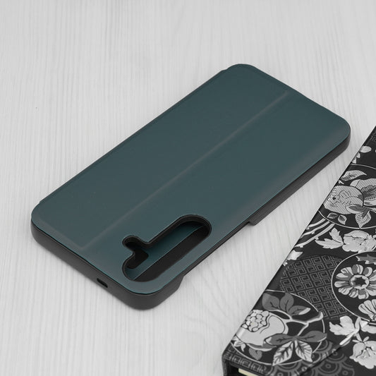 Hülle für Samsung Galaxy S25+ S936, Techsuit, eFold, Grün