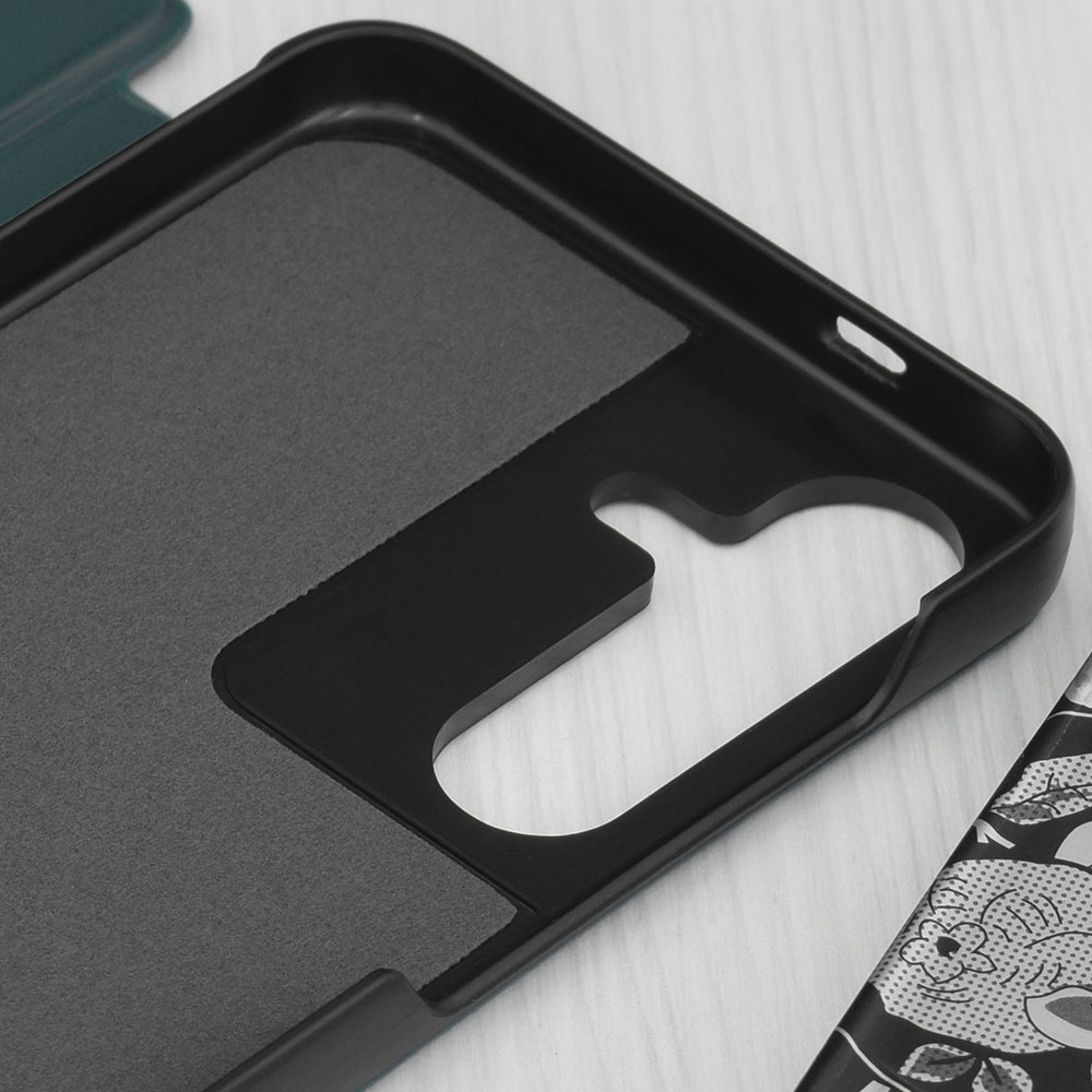 Coque pour Samsung Galaxy S25+ S936, Techsuit, eFold, Vert