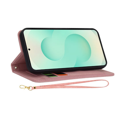 Hoes voor Samsung Galaxy S25+ S936, Techsuit, FlipCraft, Roze