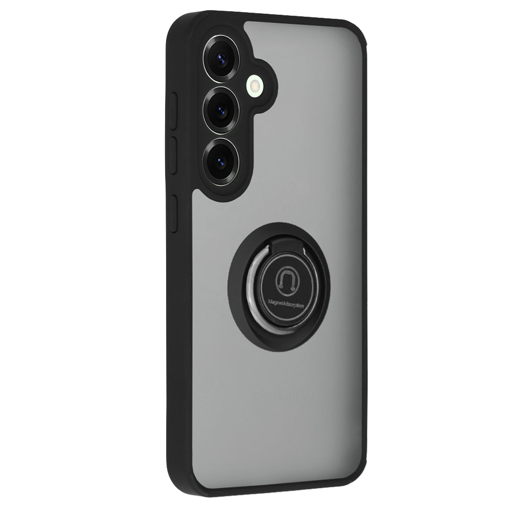 Hülle für Samsung Galaxy S25+ S936, Techsuit, Glinth, Schwarz