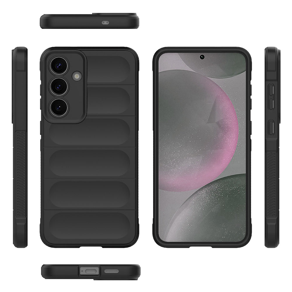 Coque pour Samsung Galaxy S25+ S936, Techsuit, Magic Shield, Noire