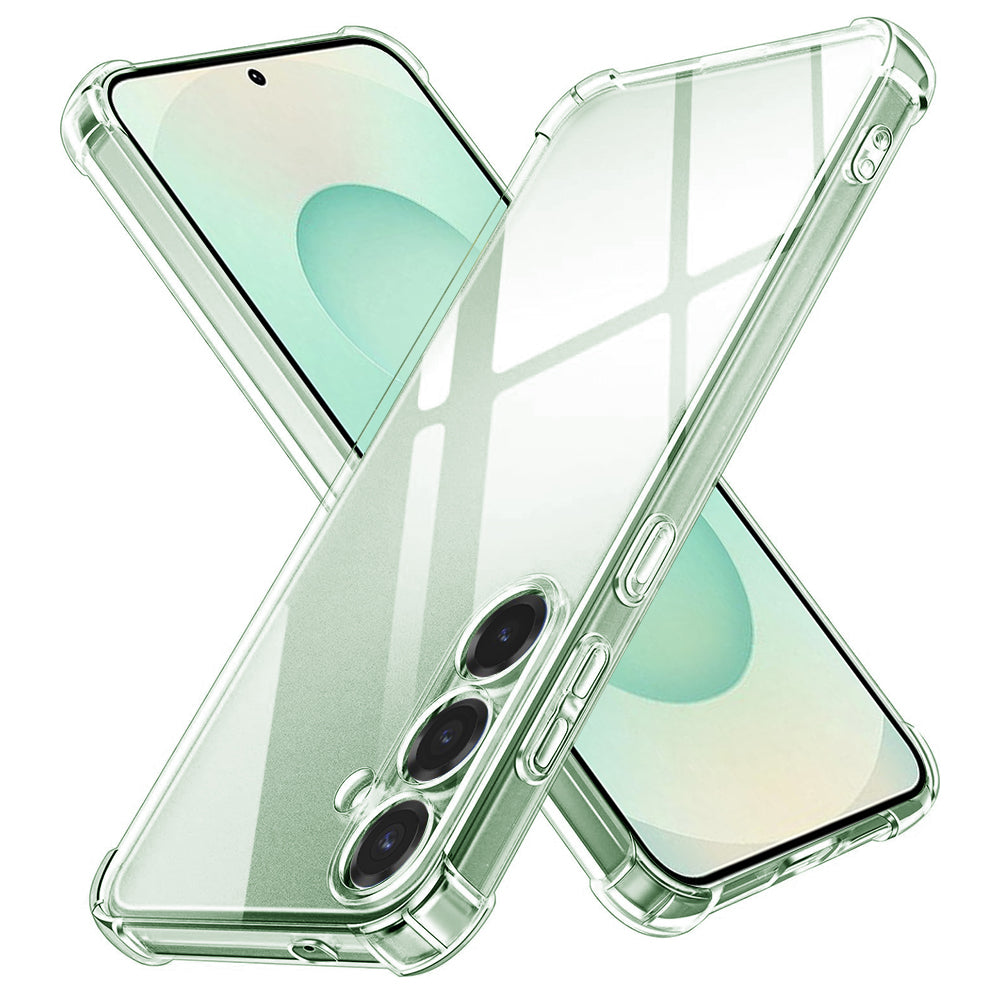 Case for Samsung Galaxy S25+ S936, Techsuit, Shockproof Clear, Transparent