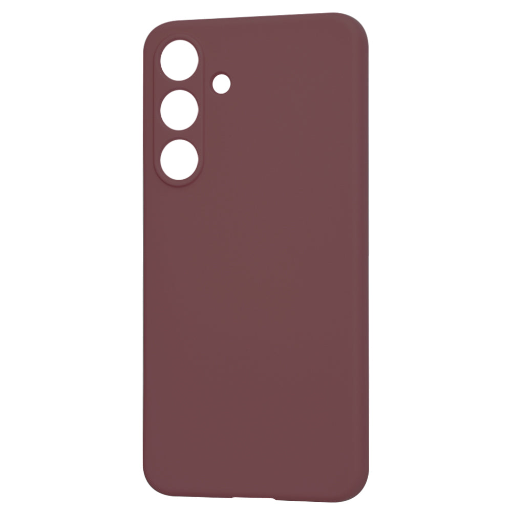 Coque pour Samsung Galaxy S25+ S936, Techsuit, SoftFlex, Bordeaux