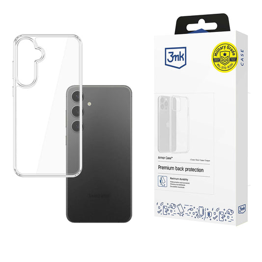 Hoesje voor Samsung Galaxy S25 S931, 3MK, Armor, Transparant