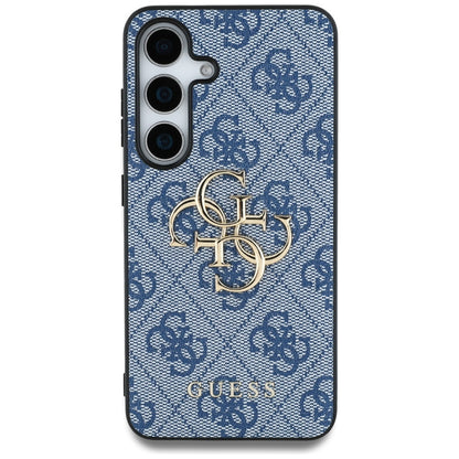 Case for Samsung Galaxy S25 S931, Guess, 4G Big Logo, Blue